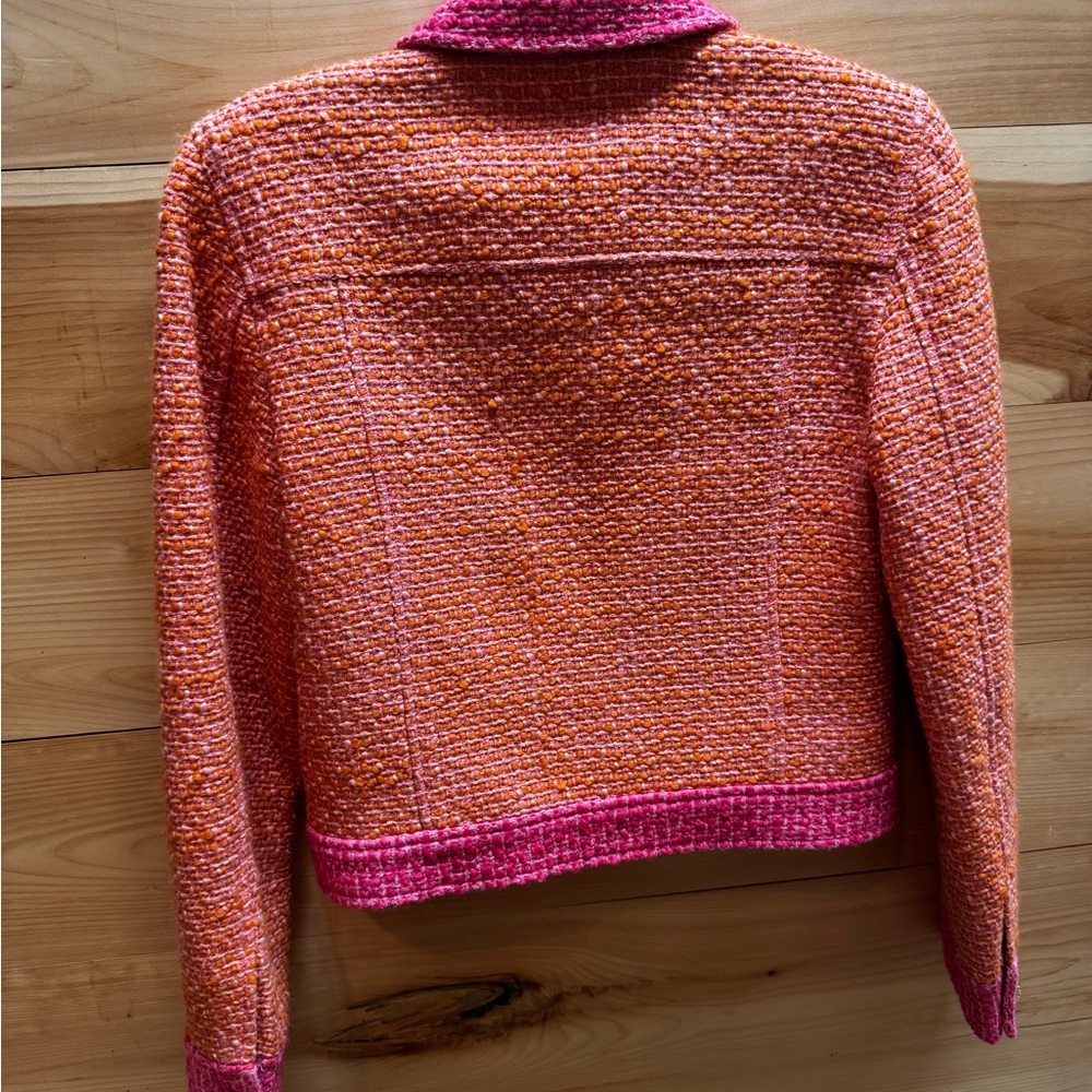 Derek Lam Pink and Orange Jacket and skirt set - Picture 12 of 12